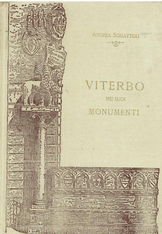 Viterbo nei suoi monumenti - copertina