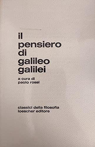 Il pensiero di Galileo Galilei - copertina