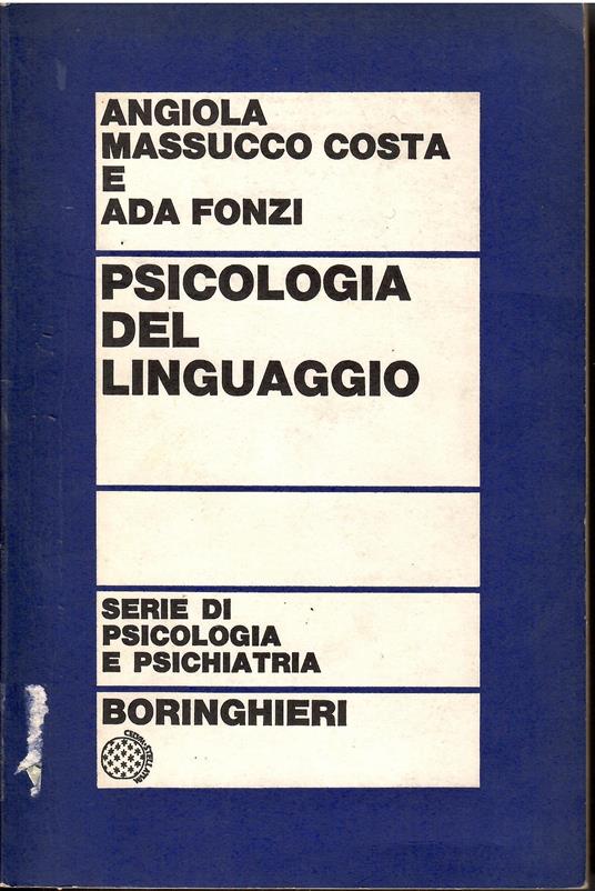 Psicologia del linguaggio. Ricerche e problemi - copertina