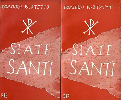 Siate santi - Vol. I-II - copertina