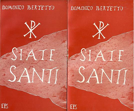 Siate santi - Vol. I-II - copertina
