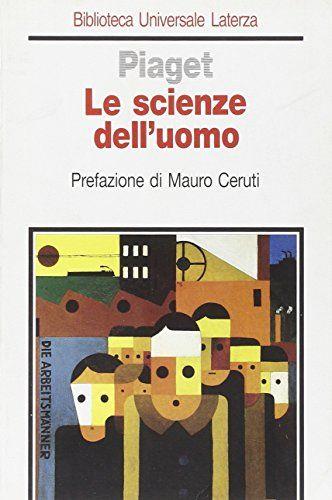 Le scienze dell'uomo - Jean Piaget - copertina