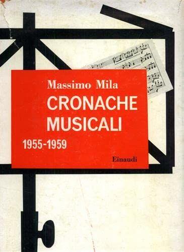 Cronache musicali 1955-1959 - copertina