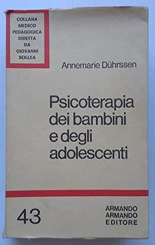 PSICOTERAPIA DEI BAMBINI E DEGLI ADOLESCENTI - copertina