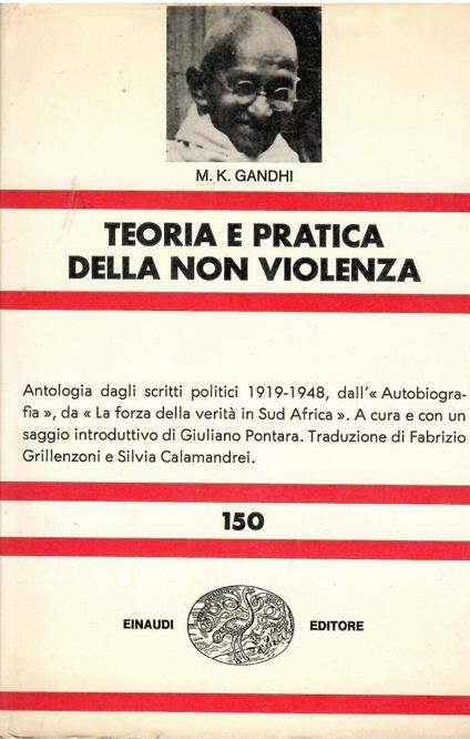 Teoria e pratica della non violenza - copertina