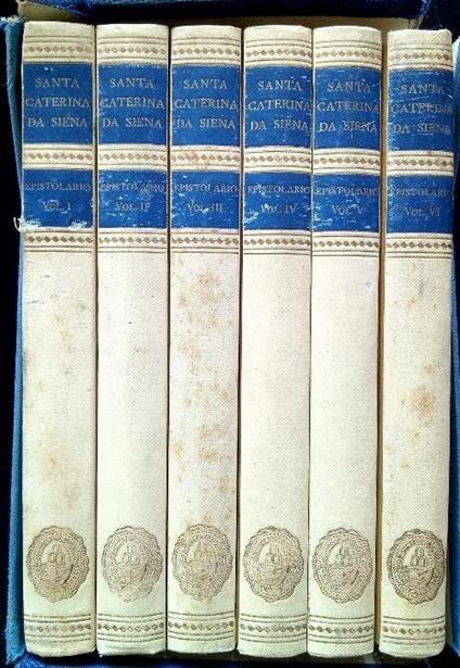 Epistolario. 6 volumi - copertina