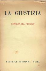 X 1299 LIBRO LA GIUSTIZIA DI GIORGIO DEL VECCHIO €