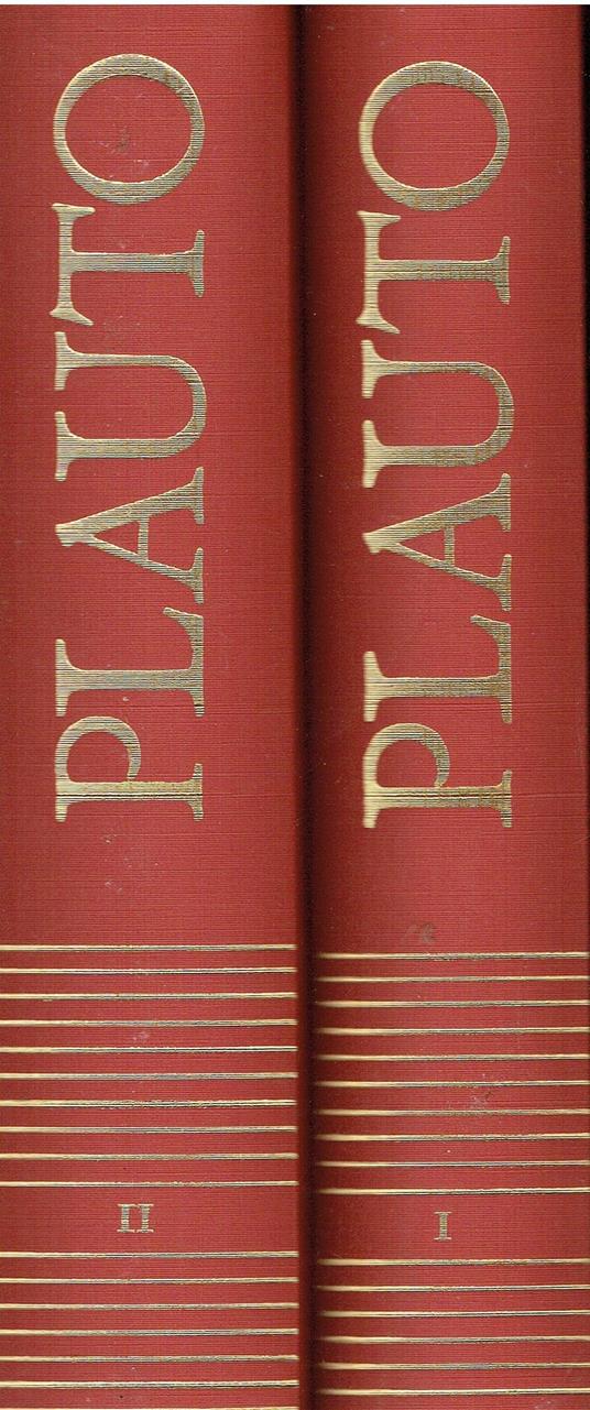 Le commedie di Plauto illustrate dai capolavori dell'arte romana - copertina