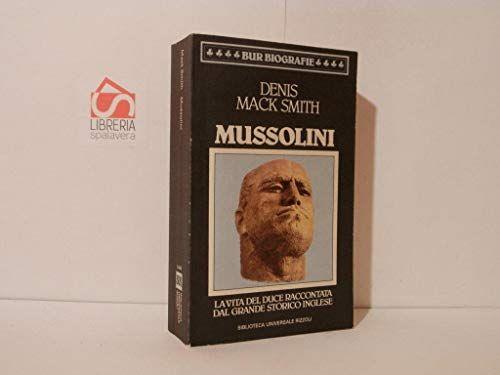 MUSSOLINI,SMITH DENIS MACK - copertina