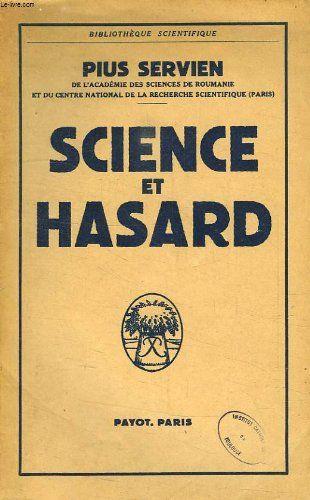 Science Et Hasard - copertina