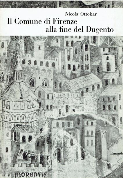 Comune di Firenze alla fine del dugento - copertina