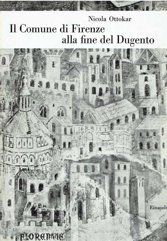 Comune di Firenze alla fine del dugento - copertina