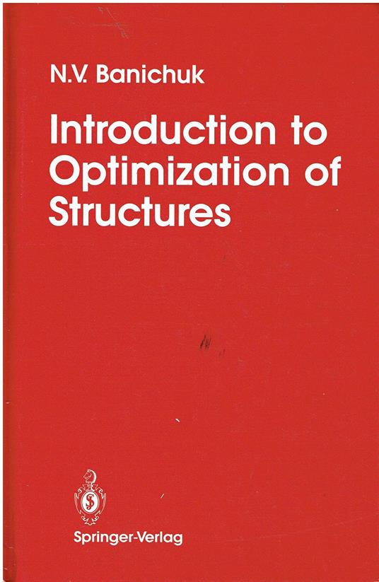 Introduction to Optimization of Structures - copertina