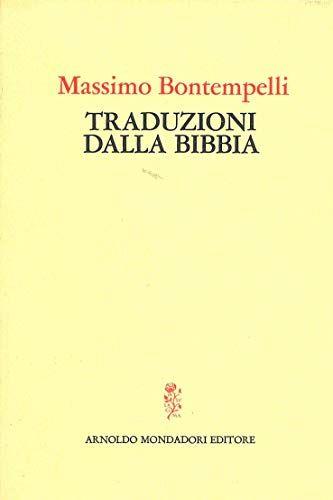 TRADUZIONI DALLA BIBBIA - copertina