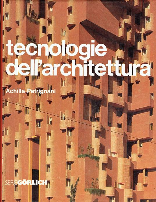 Tecnologie dell'architettura - copertina