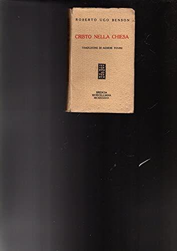CRISTO NELLA CHIESA - copertina