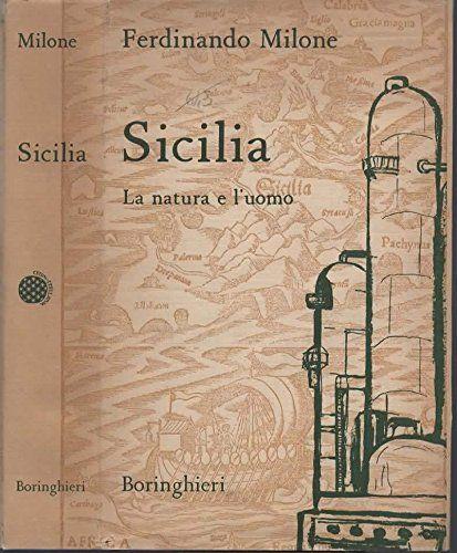 SICILIA . LA NATURA E L'UOMO - copertina