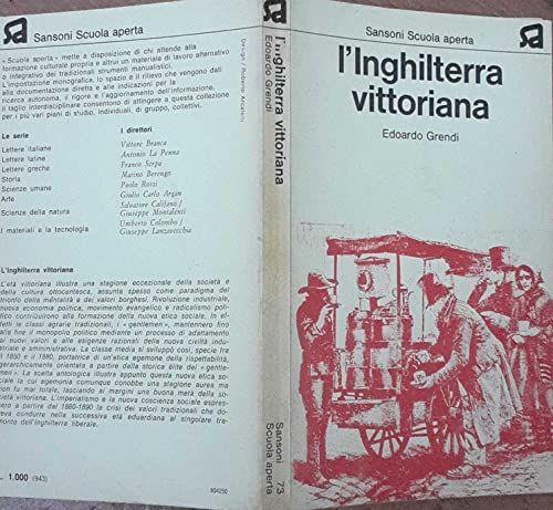 L' Inghilterra vittoriana - copertina