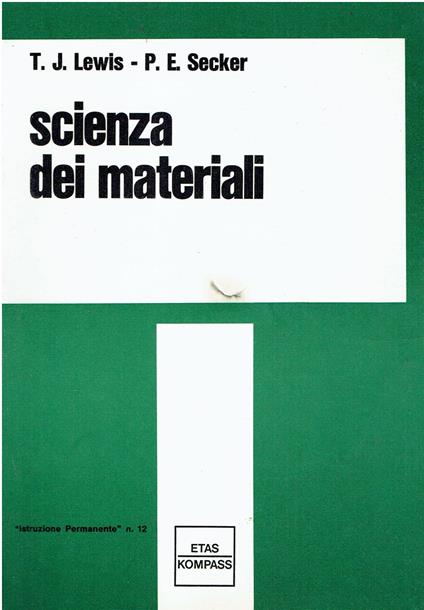 Scienza dei materiali - copertina