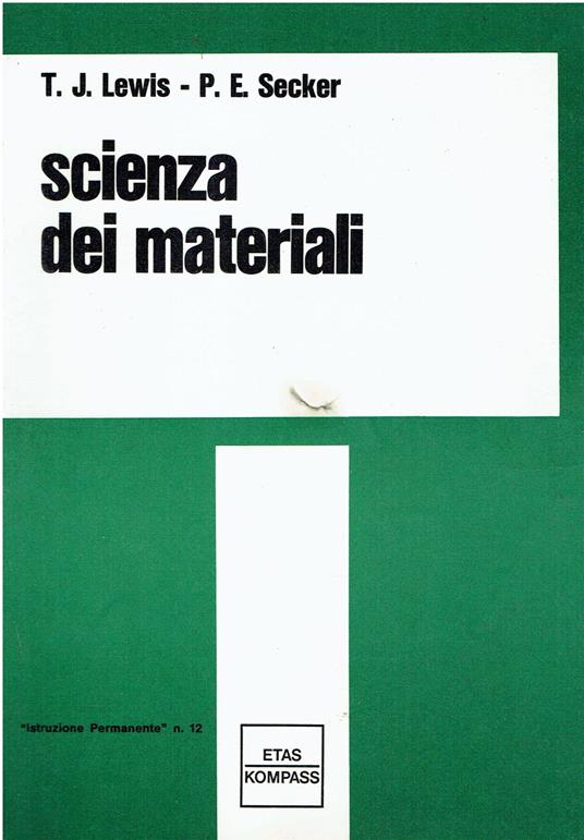 Scienza dei materiali - copertina