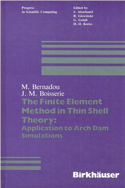 Finite Element Method of Thin Shell Theory - Michele Bernaudo - copertina