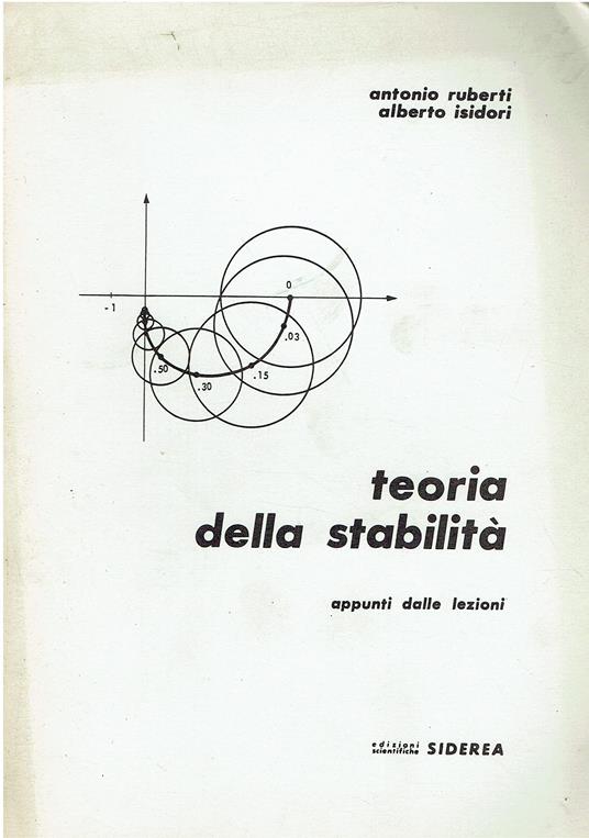 Teoria della stabilità - appunti dalle lezioni - copertina