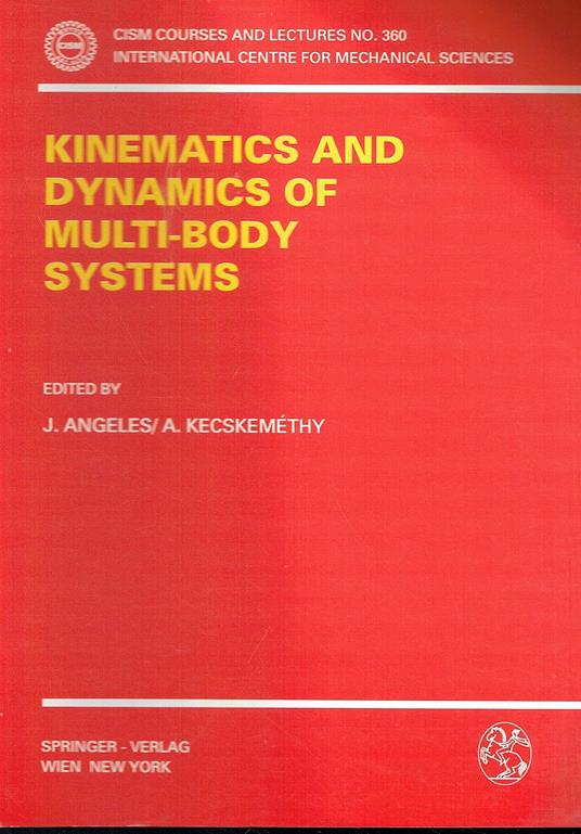 Kinematics and Dynamics of Multi-Body Systems: 360 - copertina