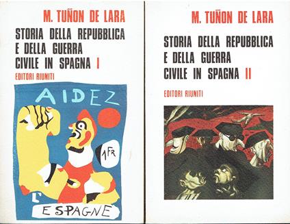 Storia della repubblica e della guerra civile in Spagna (Vol. 1) - copertina