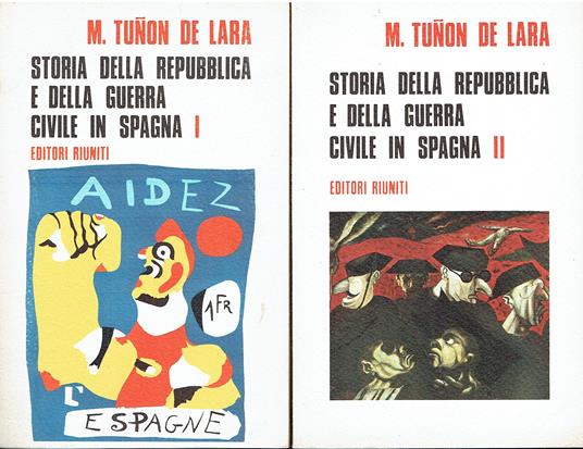 Storia della repubblica e della guerra civile in Spagna (Vol. 1) - copertina