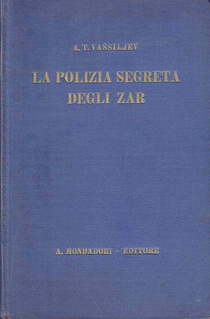 La polizia segreta degli Zar - copertina