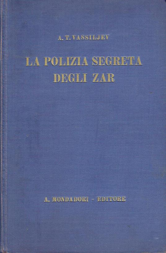 La polizia segreta degli Zar - copertina