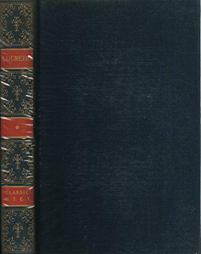 Lucrezio. Della natura - copertina