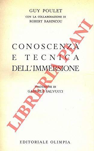 Conoscenza e tecnica dell'immersione - copertina