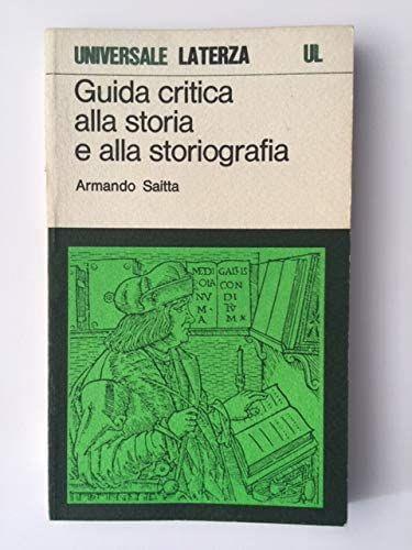 Guida critica alla storia e alla storiografia - copertina