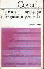 Teoria del linguaggio e linguistica generale