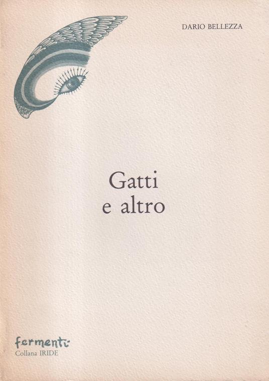 Gatti e altro - Dario Bellezza - copertina