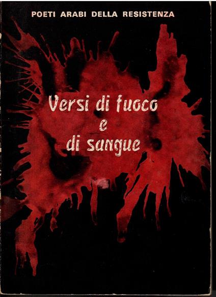 Versi di fuoco e di sangue - Giovanni Boccaccio - copertina