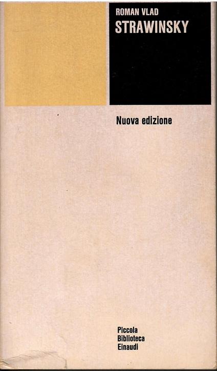Strawinsky - Roman Vlad - copertina