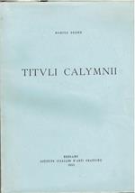 Tituli Calymnii