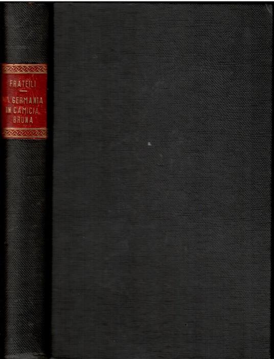 La Germania in camicia bruna - Arnaldo Fratelli - copertina