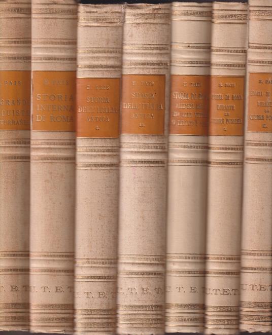 Storia di Roma durante le grandi conquiste mediterranee - Storia interna di Roma e governo d'Italia e delle provincie dalle guerre puniche alla rivoluzione graccana - Storia dell'Italia antica e della Sicilia per l'età anteriore al dominio romano 2 - Ettore Pais - copertina