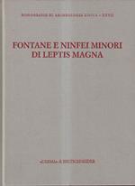 Fontane e ninfei minori di Leptis Magna