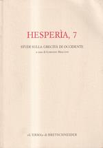 Hesperìa, 7 - Studi sulla Grecità di Occidente