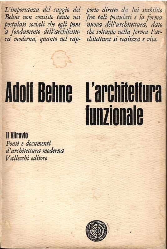 L' architettura funzionale - copertina