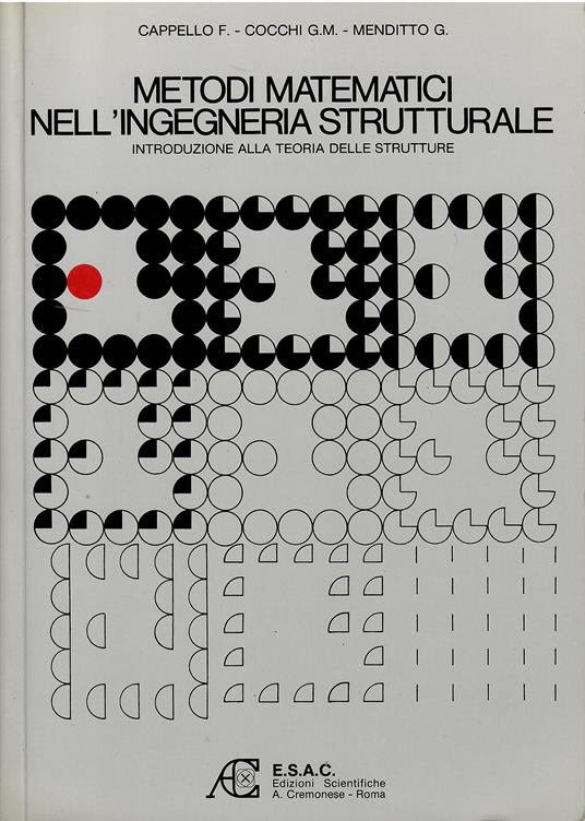 Metodi matematici nell'ingegneria strutturale. Introduzione alla teoria delle strutture - copertina