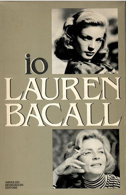 Io - Lauren Bacall - copertina