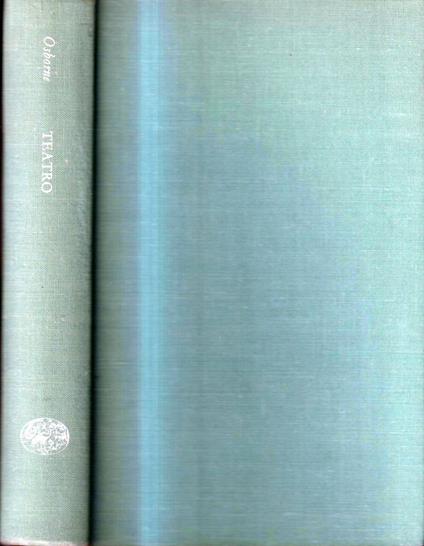 Teatro - John Osborne - copertina