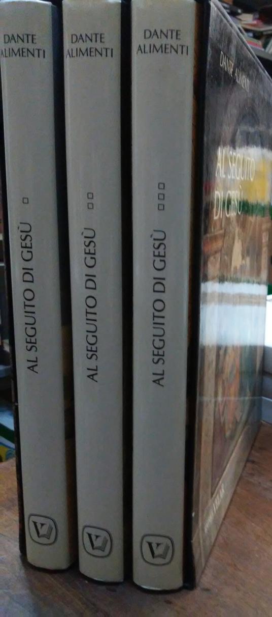 Al seguito di Gesù. Cof. 3 voll - Dante Alimenti - copertina