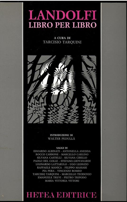 Landolfi, libro per libro - Tarcisio Tarquini - copertina