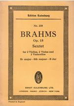 Sextet Bb Major: Op. 18 for Violins, Violas and Violoncellos - No. 235